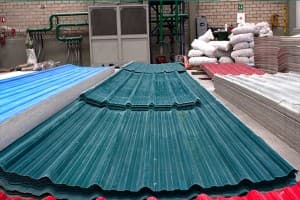 Lámina Termoacústica de pvc-verde